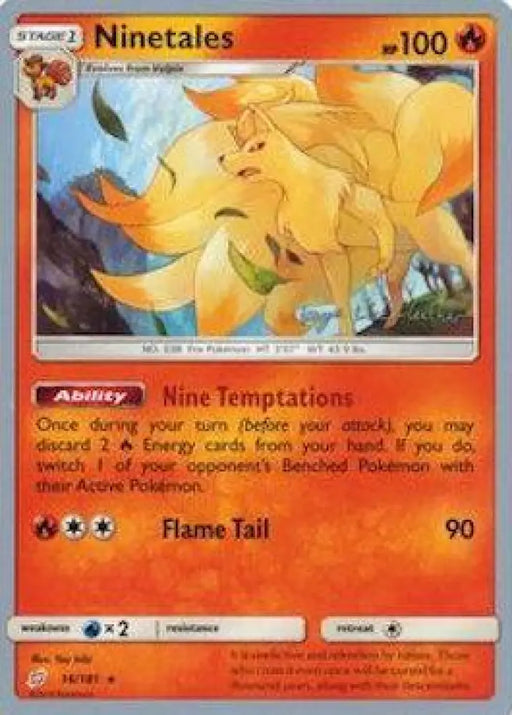 Ninetales (16/181) (Fire Box - Kaya Lichtleitner) [World Championships 2019] - Pokemon Single