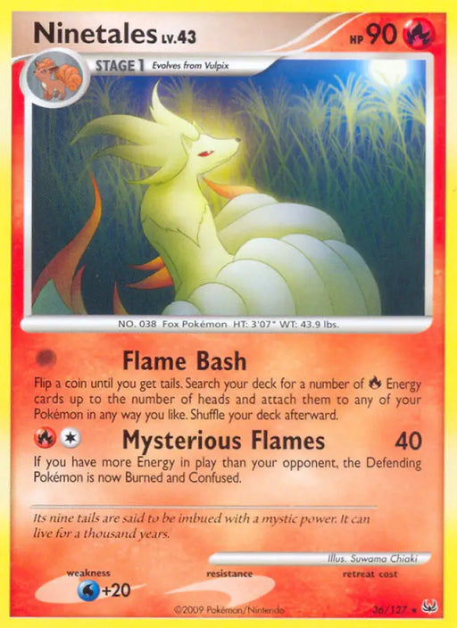 Ninetales (36/127) [Platinum: Base Set] - Pokemon Single