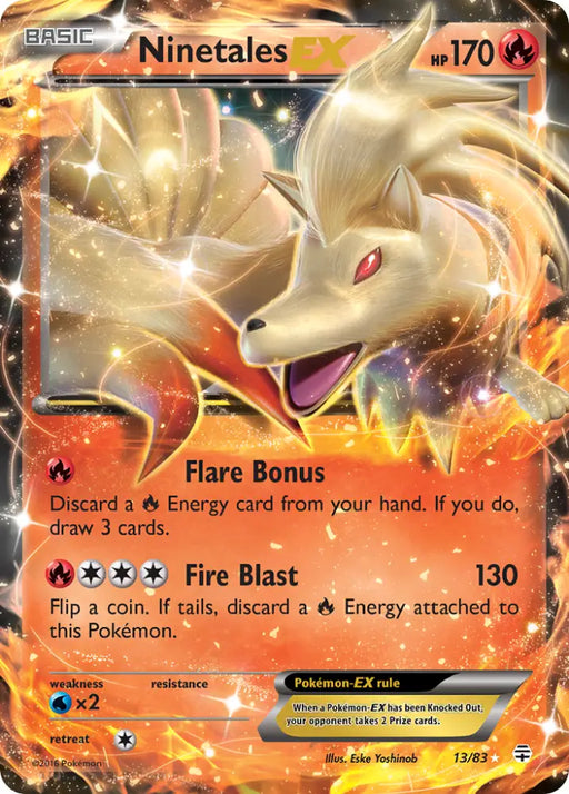 Ninetales EX (13/83) [XY: Generations] - Pokemon Single