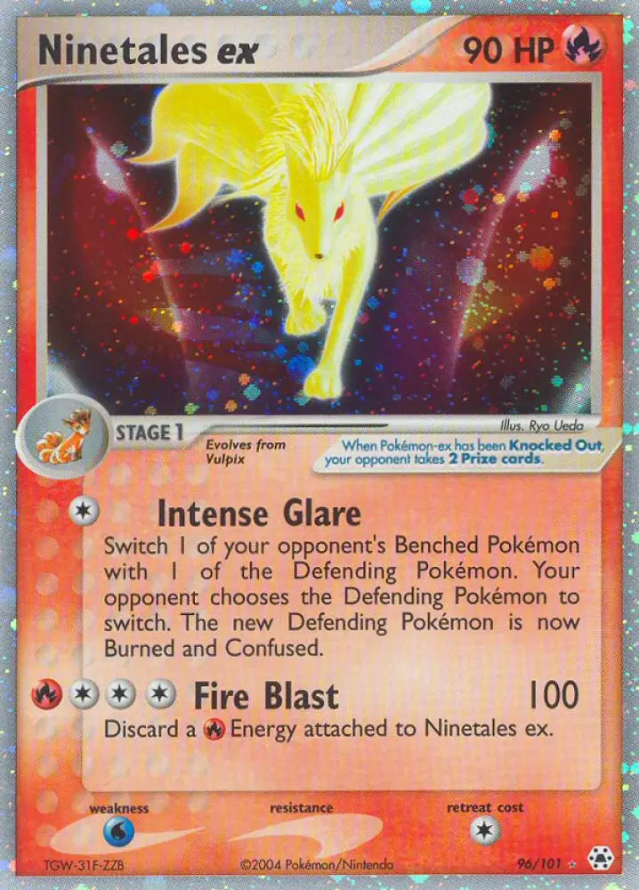 Ninetales ex (96/101) [EX: Hidden Legends] - Pokemon Single