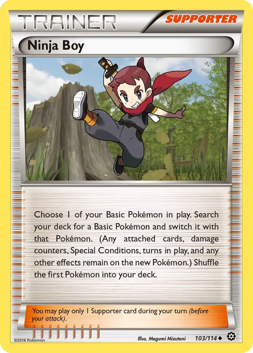 Ninja Boy (103/114) [XY: Steam Siege] - Pokemon Single