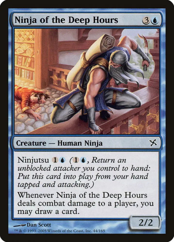 Ninja of the Deep Hours [Betrayers of Kamigawa] - MTG Single
