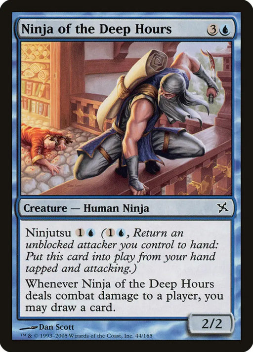 Ninja of the Deep Hours [Betrayers of Kamigawa] - MTG Single