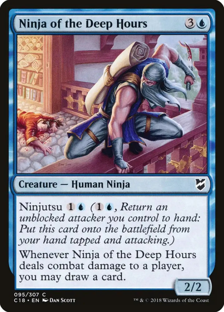 Ninja of the Deep Hours [Commander 2018] - MTG Single
