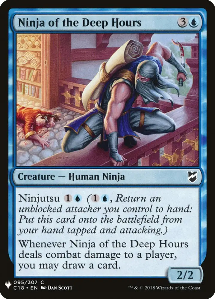 Ninja of the Deep Hours [Mystery Booster] - MTG Single