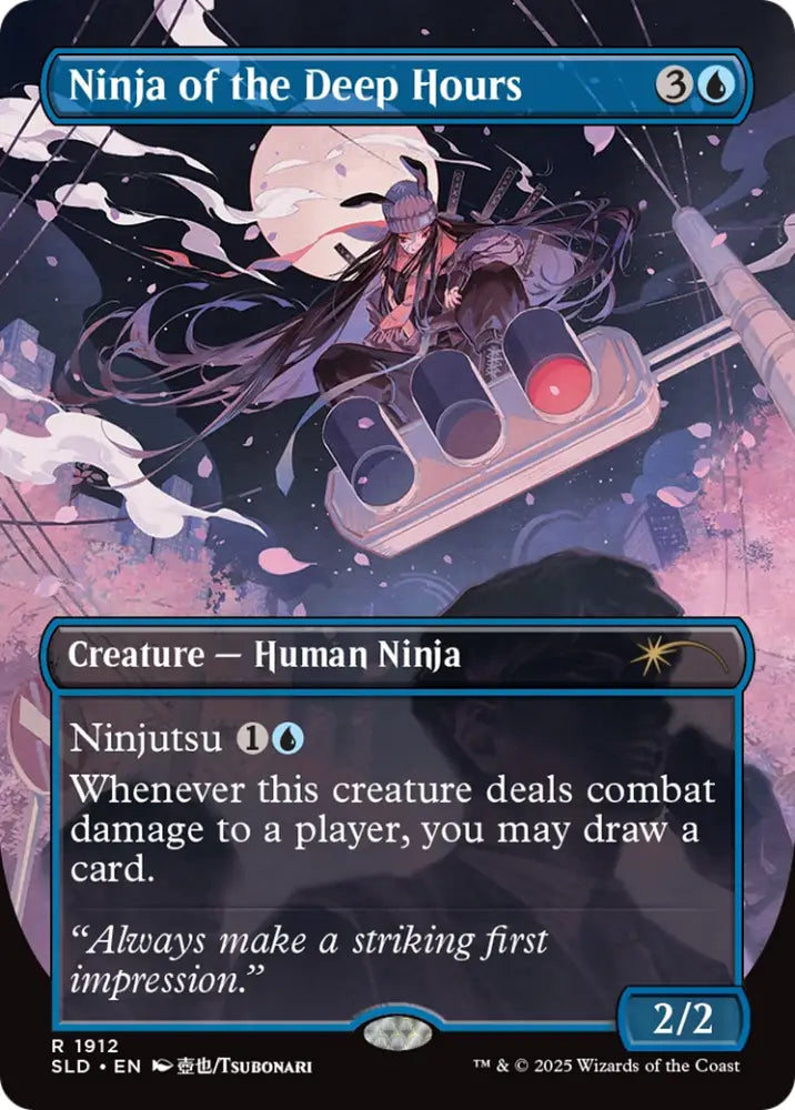 Ninja of the Deep Hours [Secret Lair Drop Series] - MTG Single