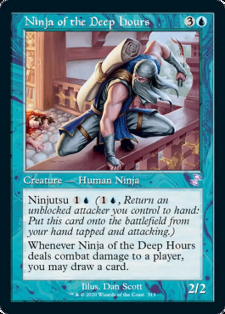Ninja of the Deep Hours (Timeshifted) [Time Spiral Remastered] - MTG Single