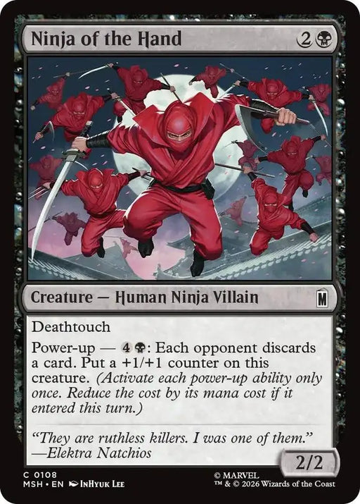 Ninja of the Hand (108) [Marvel Super Heroes]