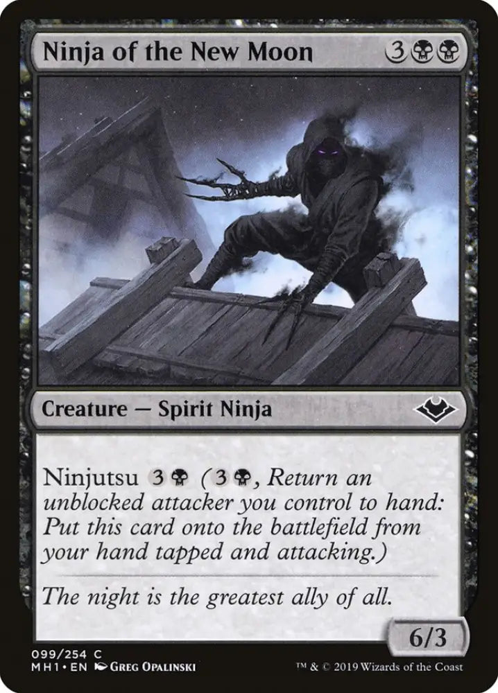 Ninja of the New Moon [Modern Horizons] - MTG Single