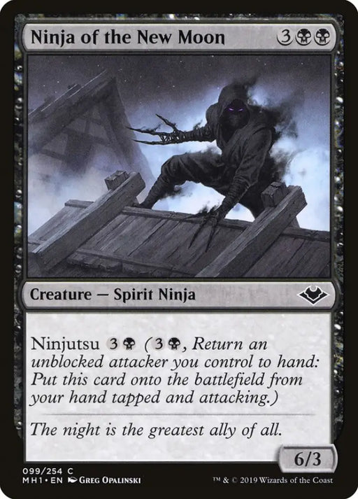 Ninja of the New Moon [Modern Horizons] - MTG Single