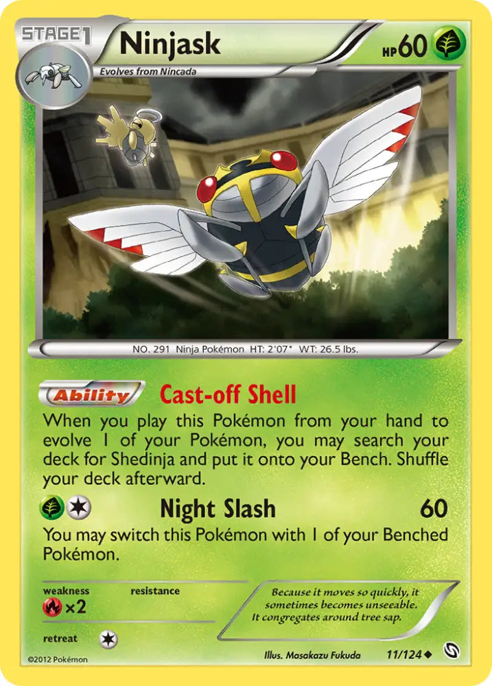 Ninjask (11/124) [Black & White: Dragons Exalted] - Pokemon Single