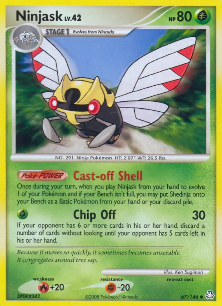 Ninjask (67/146) [Diamond & Pearl: Legends Awakened] - Pokemon Single