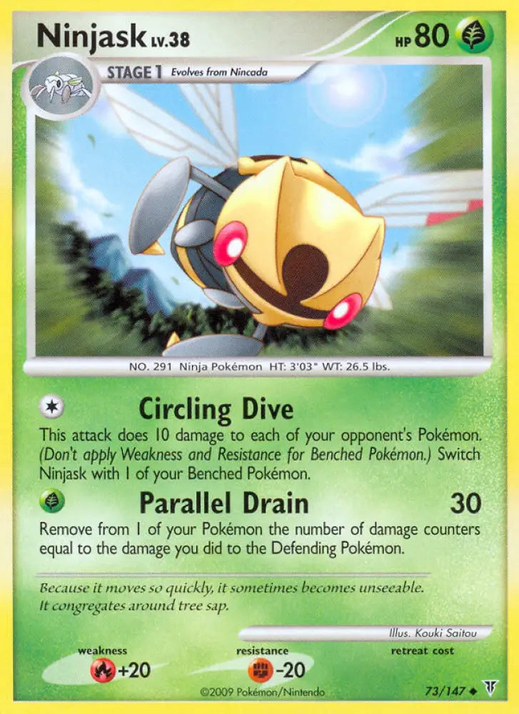 Ninjask (73/147) [Platinum: Supreme Victors] - Pokemon Single
