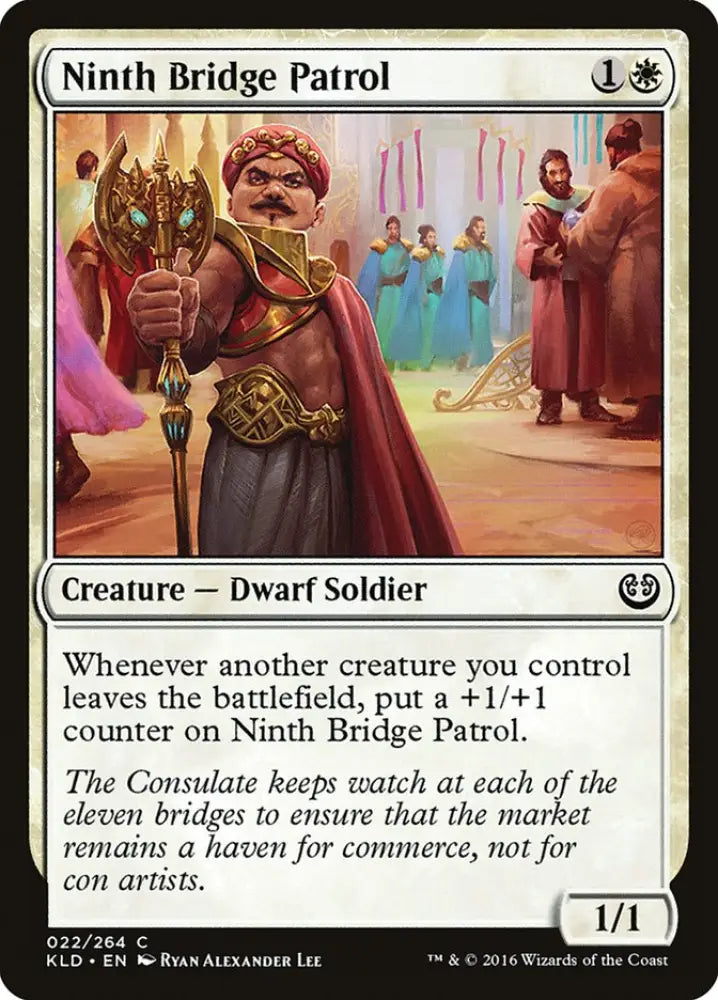 Ninth Bridge Patrol [Kaladesh] - MTG Single