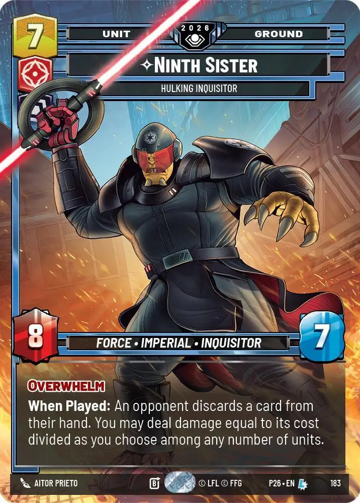 Ninth Sister - Hulking Inquisitor (183) [Galactic Championship 2026]
