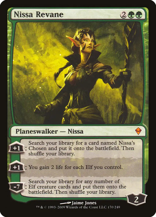 Nissa Revane [Zendikar] - MTG Single