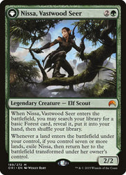 Nissa Vastwood Seer // Nissa Sage Animist [Magic Origins] - MTG Single