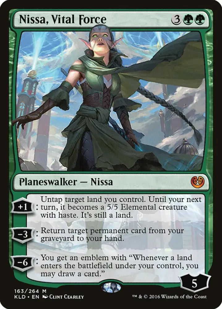 Nissa Vital Force [Kaladesh] - MTG Single