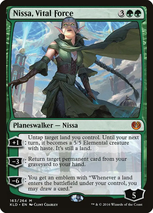 Nissa Vital Force [Kaladesh] - MTG Single