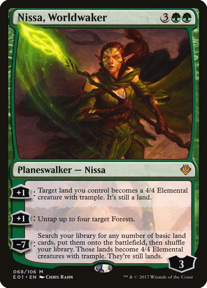 Nissa Worldwaker [Archenemy: Nicol Bolas] - MTG Single