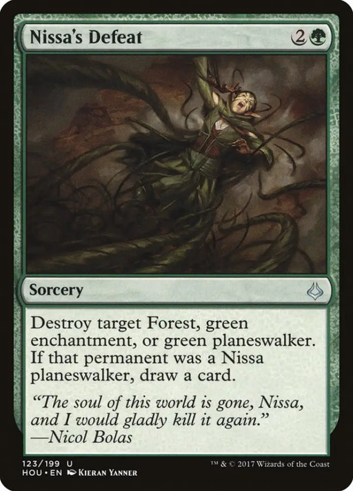Nissa’s Defeat [Hour of Devastation] - MTG Single