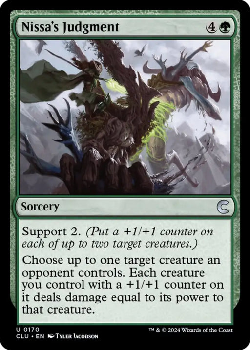 Nissa’s Judgment [Ravnica: Clue Edition] - MTG Single