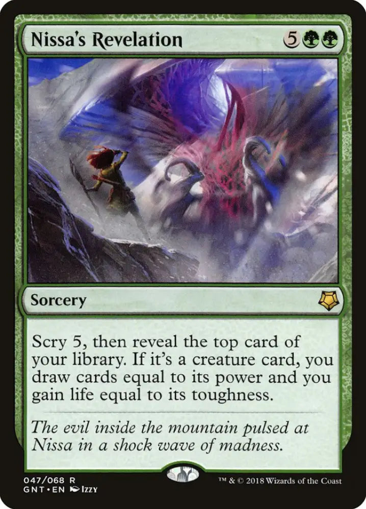Nissa’s Revelation [Game Night 2018] - MTG Single