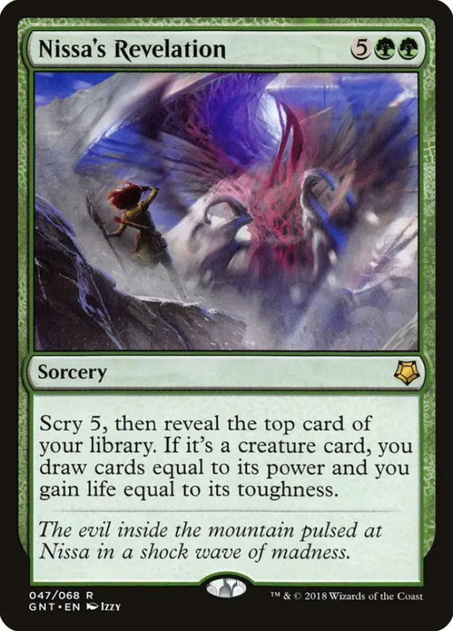 Nissa’s Revelation [Game Night 2018] - MTG Single