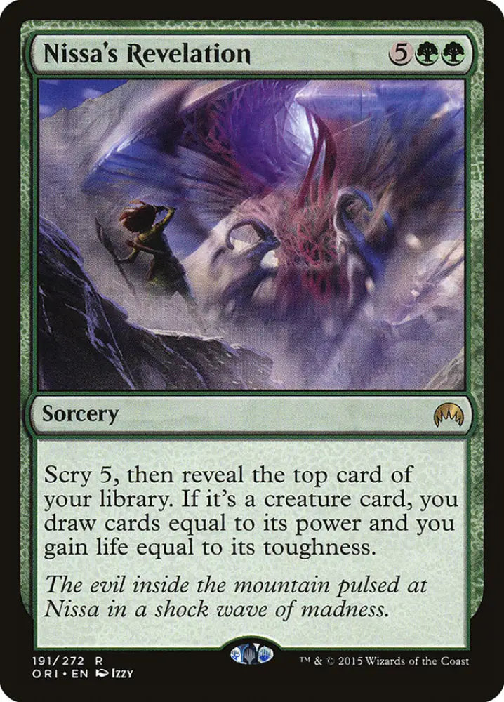 Nissa’s Revelation [Magic Origins] - MTG Single