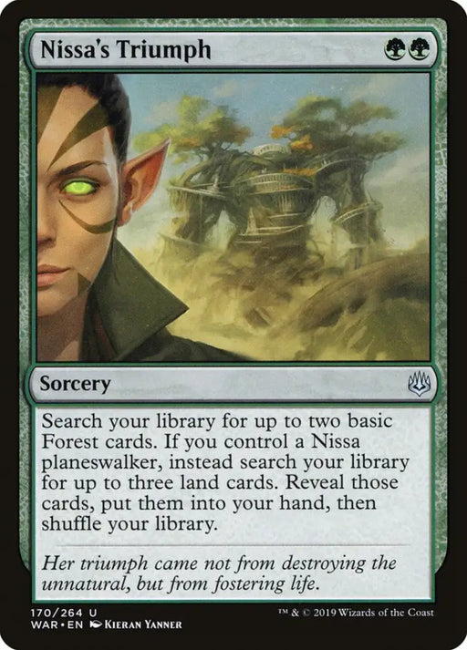 Nissa’s Triumph [War of the Spark] - MTG Single
