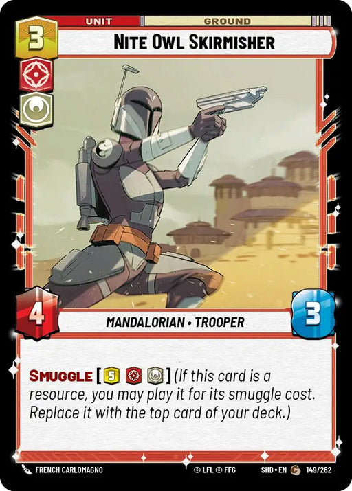 Nite Owl Skirmisher (149/262) [Shadows of the Galaxy] - Star Wars: Unlimited Single