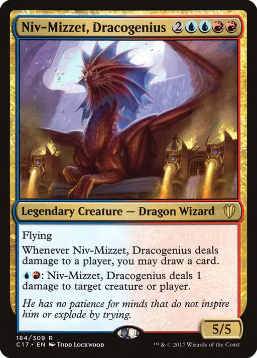 Niv-Mizzet Dracogenius [Commander 2017] - MTG Single