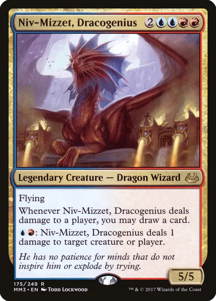 Niv-Mizzet Dracogenius [Modern Masters 2017] - MTG Single