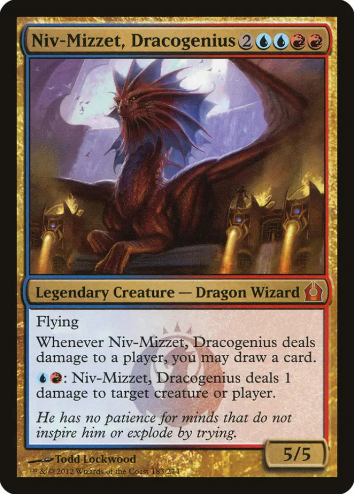 Niv-Mizzet Dracogenius [Return to Ravnica] - MTG Single