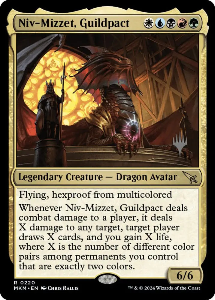 Niv-Mizzet Guildpact (Promo Pack) [Murders at Karlov Manor Promos] - MTG Single