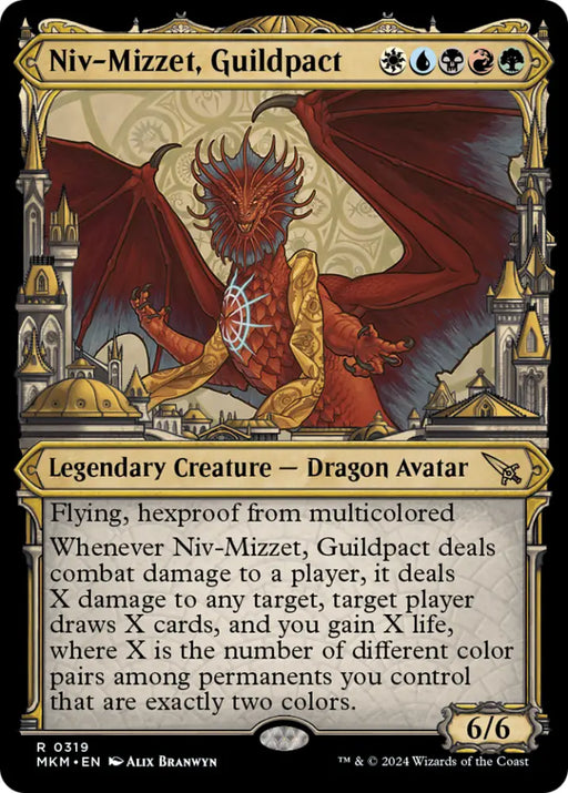 Niv-Mizzet Guildpact (Showcase) (319) [Murders at Karlov Manor] - MTG Single