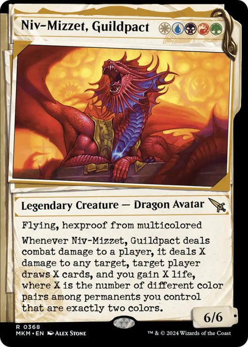 Niv-Mizzet Guildpact (Showcase) (368) [Murders at Karlov Manor] - MTG Single