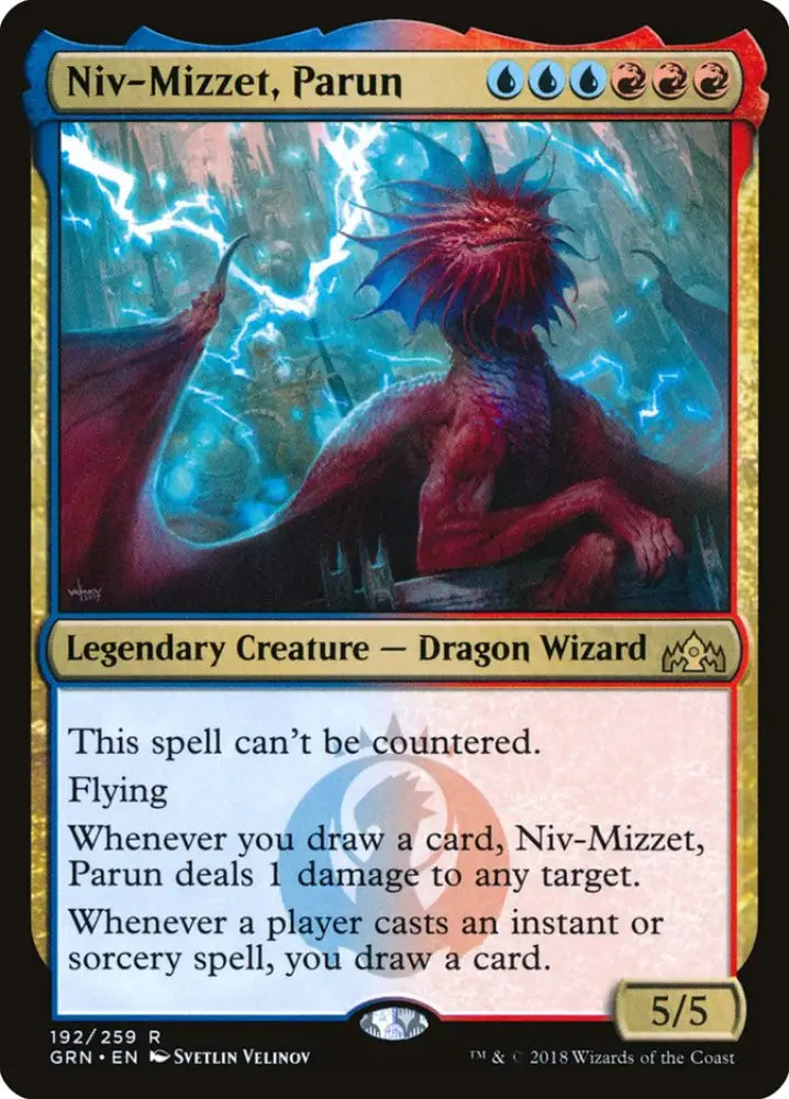 Niv-Mizzet Parun [Guilds of Ravnica] - MTG Single