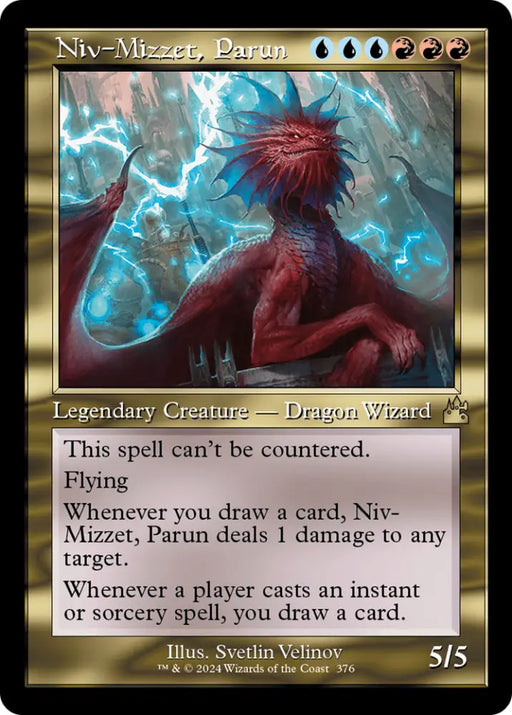 Niv-Mizzet Parun (Retro) [Ravnica Remastered] - MTG Single