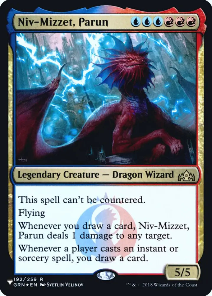 Niv-Mizzet Parun [Secret Lair: Heads I Win Tails You Lose] - MTG Single