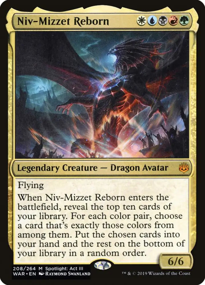 Niv-Mizzet Reborn [War of the Spark] - MTG Single