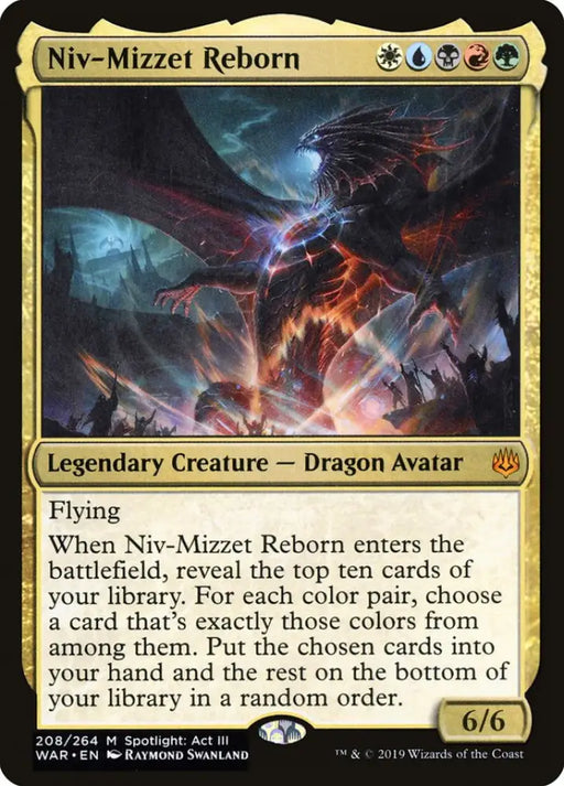 Niv-Mizzet Reborn [War of the Spark] - MTG Single