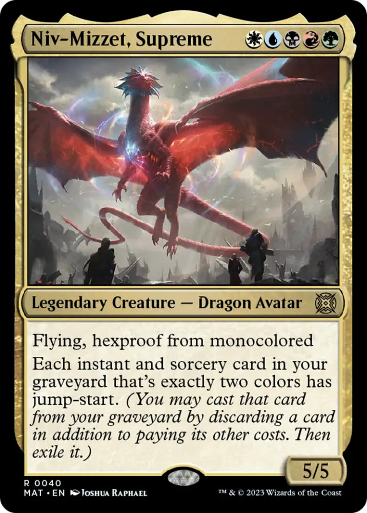 Niv-Mizzet Supreme [March of the Machine: The Aftermath] - MTG Single