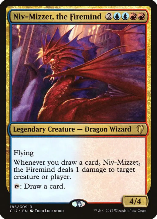 Niv-Mizzet the Firemind [Commander 2017] - MTG Single