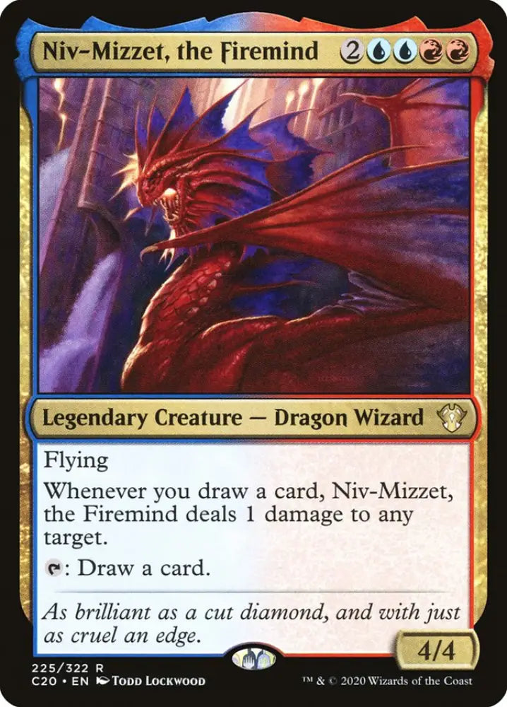 Niv-Mizzet the Firemind [Commander 2020] - MTG Single