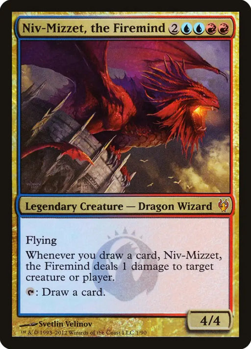 Niv-Mizzet the Firemind [Duel Decks: Izzet vs. Golgari] - MTG Single