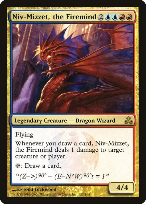 Niv-Mizzet the Firemind [Guildpact] - MTG Single