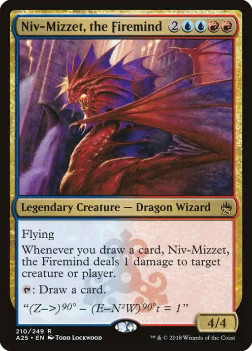 Niv-Mizzet the Firemind [Masters 25] - MTG Single
