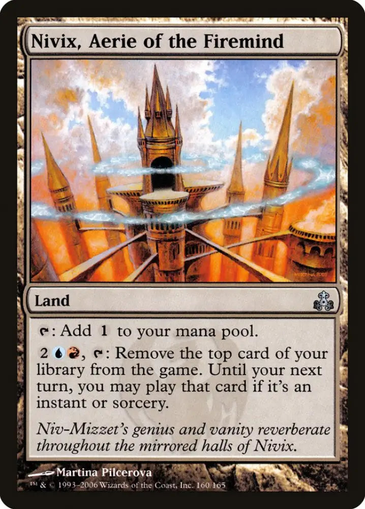 Nivix Aerie of the Firemind [Guildpact] - MTG Single