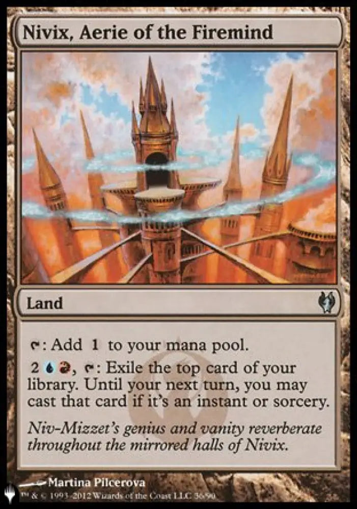 Nivix Aerie of the Firemind [The List] - MTG Single